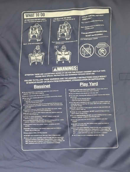 Photo of free BabyDan child's cot (RG8) #4