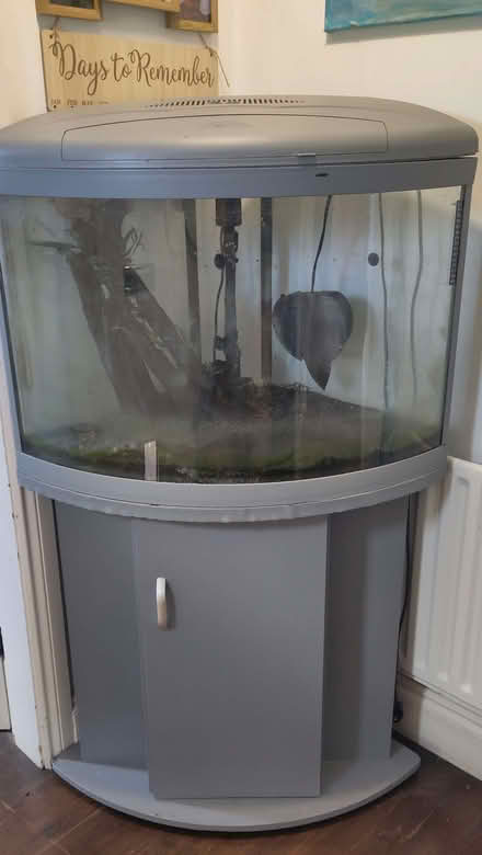 Photo of free Corner fish tank and stand (Sockbridge CA10) #1