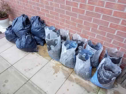 Photo of free Used purple slate (15 bags) (Derby DE24) #2