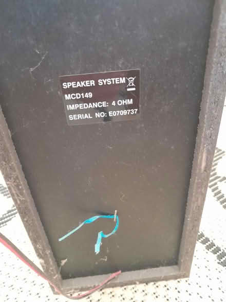 Photo of free Phillips speakers + Subwoofer (St. Leonards TN38) #3