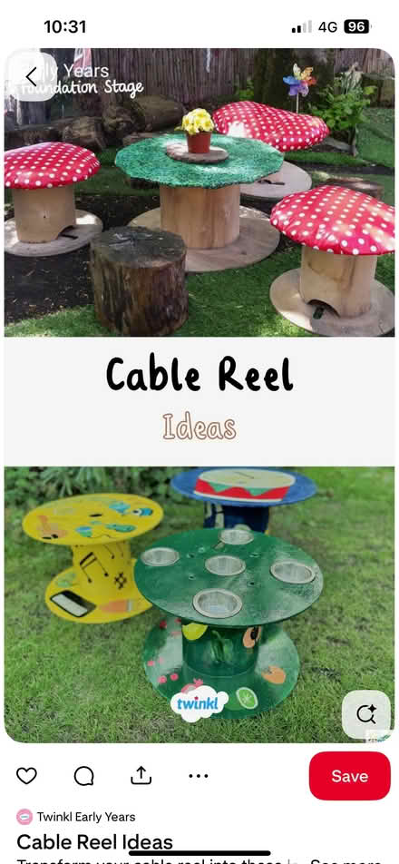 Photo of Cable reels (East Hartburn TS18) #1