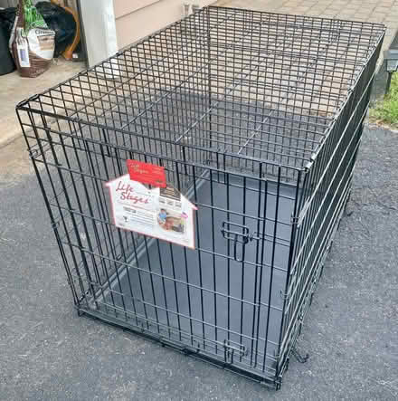Photo of free Large Dog Kennel Crate (Stroudsburg) #1