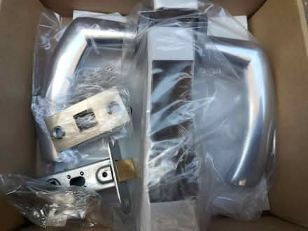 Photo of free Chrome door handles and hinges (Wollaton NG8) #1