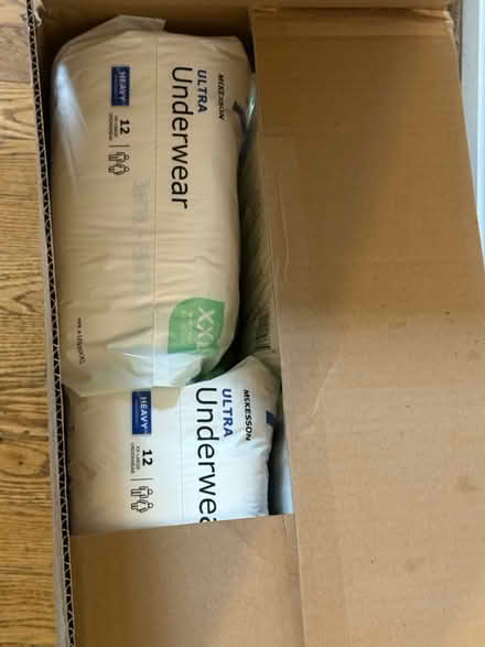 Photo of free Adult Pull-ups and baby pampers (Bowie, Md.) #1