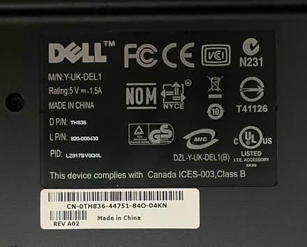 Photo of free Dell keyboard & mouse (Streetsville) #2