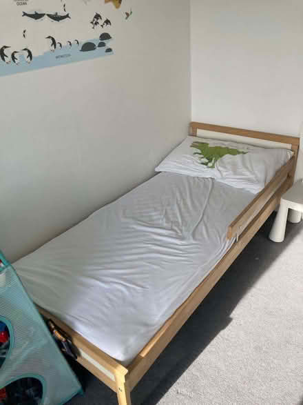 Photo of free Kid's bed IKEA SNIGLAR + mattress (St Ann's Wells Gardens area BN3) #1