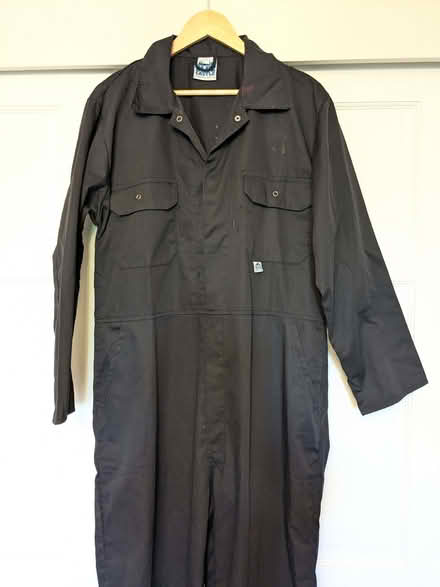 Photo of free Blue mens work overalls, Large size, new condition (Purley on Thames RG8) #2