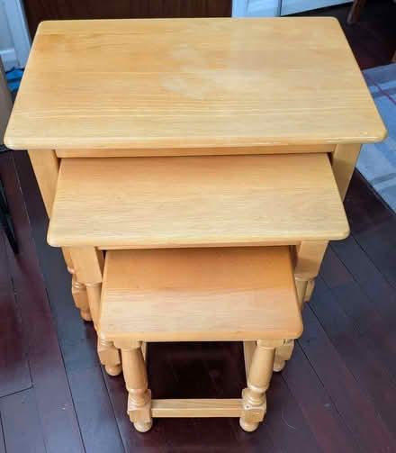 Photo of free 3 nesting side tables (Headington OX3) #2