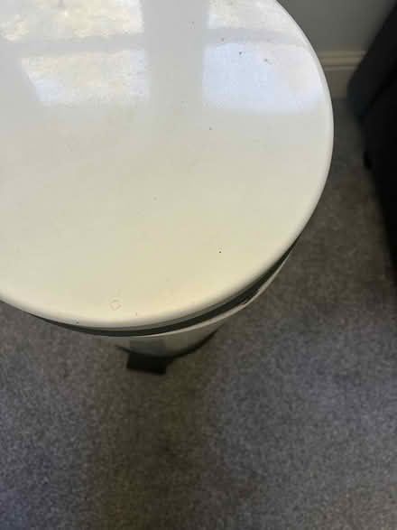 Photo of free Tall white pedal bin (Bernards Heath AL3) #3