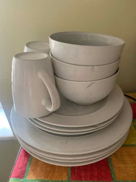 Photo of free Crockery - plates, cups, bowls & casseroles (GU51) #2