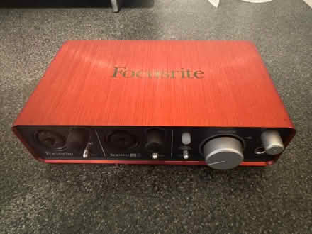 Photo of free Focusrite 2i2 audio interface (Palmer Park RG1) #1