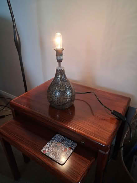 Photo of free Lamp, needs a shade (SK4 Heaton Chapel) #1