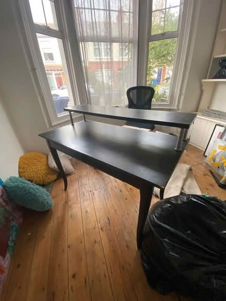 Photo of free Large desk with drawer and shelf (Sneinton) #2