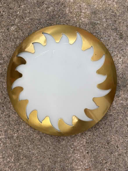 Photo of free Brass coloured ceiling light (Southport PR8) #1