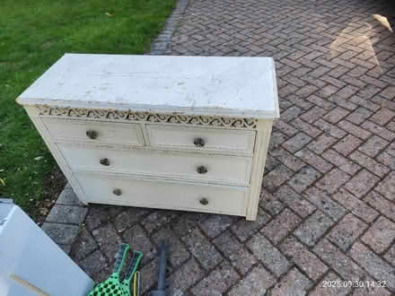 Photo of free Wooden chest of drawers (Hampton) #1