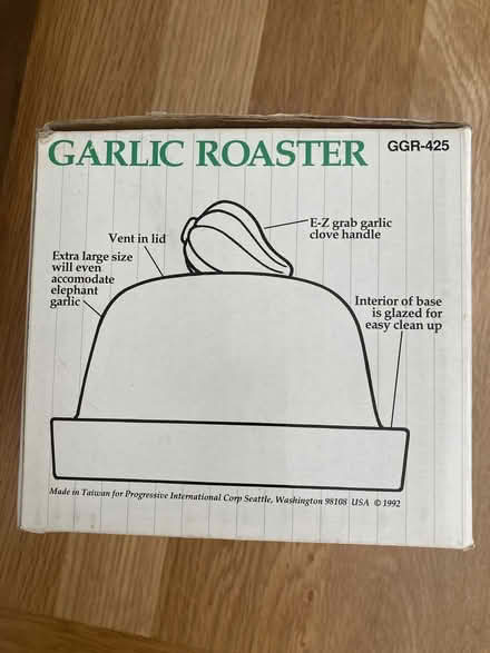 Photo of free Terra Cotta Garlic Roaster (Stockbridge, Maple st) #2