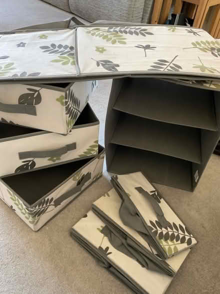 Photo of free Fabric storage units. (Findern DE65) #3