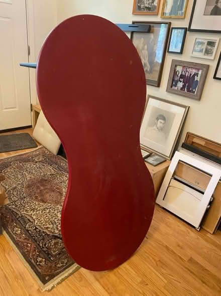 Photo of free Red table “Memphis” style (Brightwood Park/Petworth DC) #1