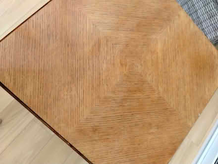 Photo of free Square table with shelf and casters (B91 - Central Solihull) #2