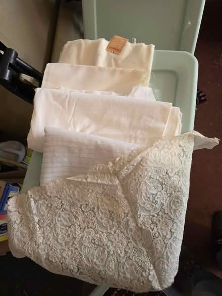 Photo of free White yardage, vintage (El Sobrante) #1