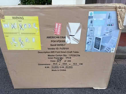 Photo of free Fold out chalkboard desk (Southport PR9) #1