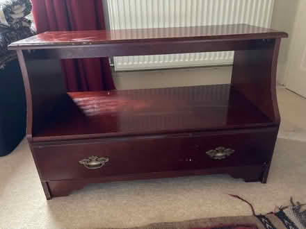 Photo of free TV table with drawer (Summertown OX2) #1