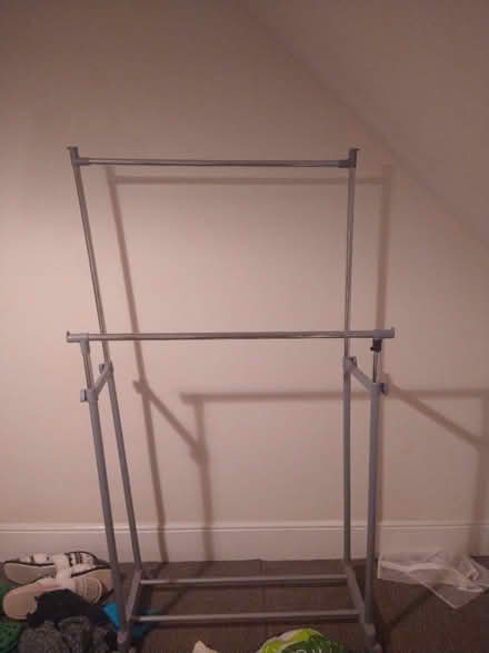 Photo of free Double clothes rail- tilts (Bishopston) #1