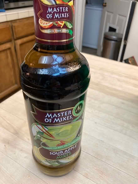 Photo of free Sour apple martini mixer (Foothill Boulevard Cupertino) #1