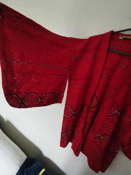 Photo of free Japanese vintage kimono red (Idle BD10) #3