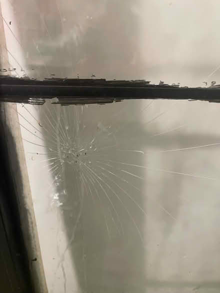 Photo of free Black glass door (DE23 6RR) #1