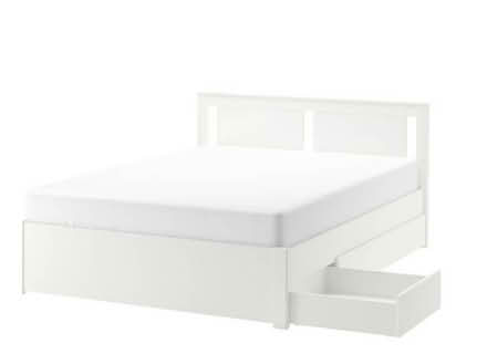Photo of free Ikea standard double bed w drawers (BN41) #1