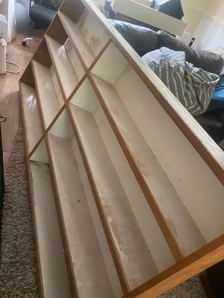 Photo of free Large wooden shelf (Guilsfield SY21) #1