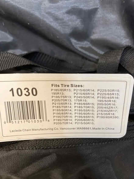 Photo of free Cable Chains (Piner and Fulton) #3