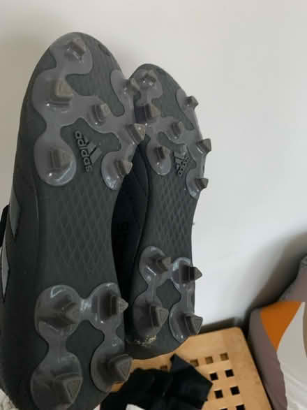 Photo of free Football boots and shin pads (M32) #2