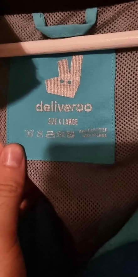 Photo of free Deliveroo coat (CR7) #3