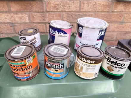Photo of free Part used paint and varnish (Kenilworth CV8) #1