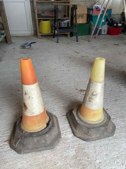 Photo of free Two Warning cones (St Just TR19) #1