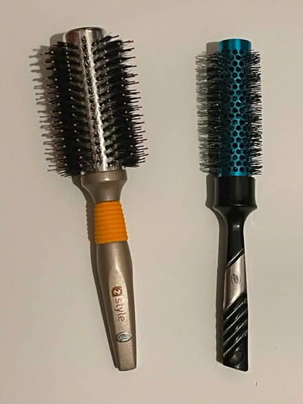 Photo of free Two round curling hairbrushes (Cripps Corner Rd TN32) #1