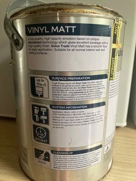 Photo of free Paint - light lavender blue wall and ceiling (Forest Hill SE26) #2