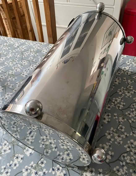 Photo of free Stainless steel bread bin (Dursley GL11) #1