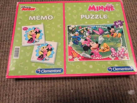 Photo of free Minnie puzzle and memo game (Woodley RG5) #1
