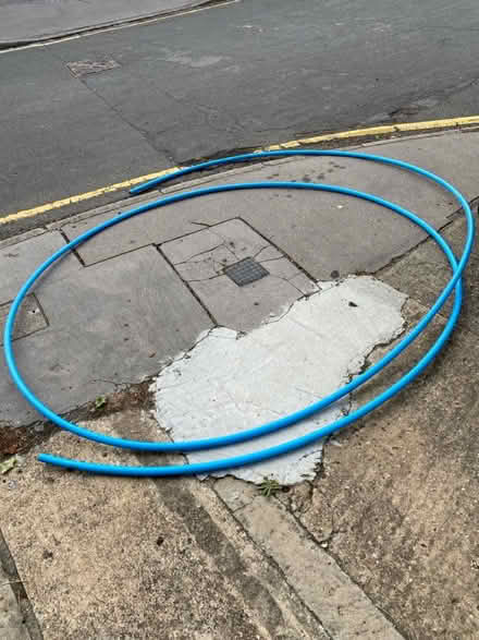 Photo of free Blue plastic pipe approx 7 meters (Croydon) #1