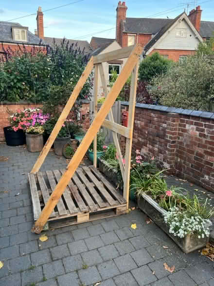 Photo of free Pallet with frame (Worcester WR2) #1