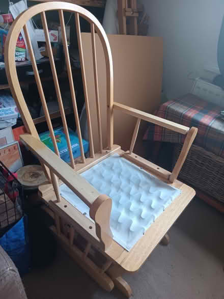 Photo of free rocking chair and stool (SE24) #3