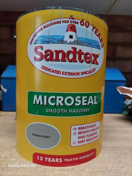 Photo of free Grey Masonary Paint (Addlestone) #1