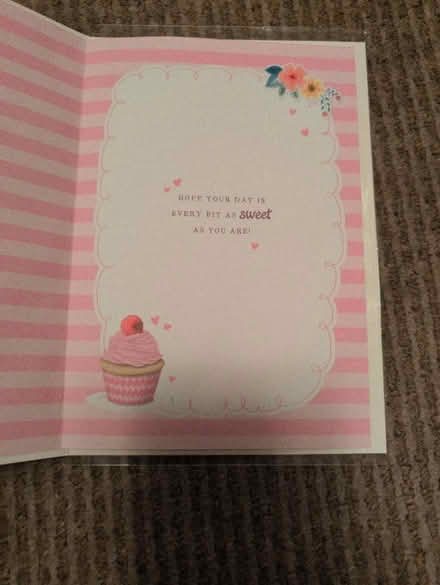Photo of free Goddaughter birthday card (Woodley RG5) #2