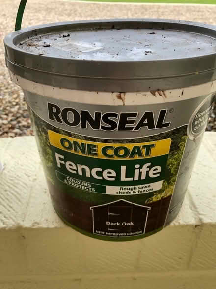 Photo of free Ronseal one coat fencelife (East Carleton NR14) #1