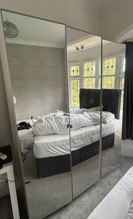 Photo of free 1 double and 1 single wardrobe (Sale M33) #1