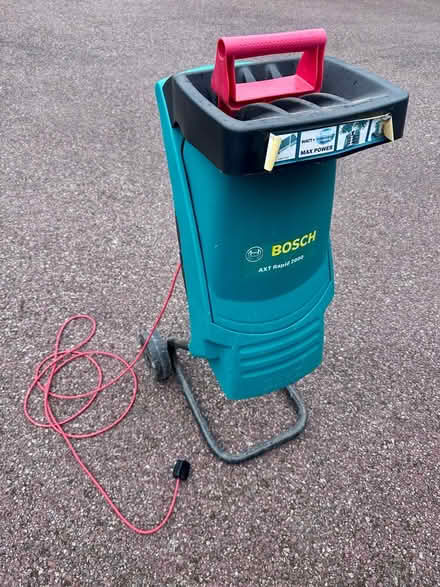 Photo of free Bosch wood chipper (Eastbourne) #1