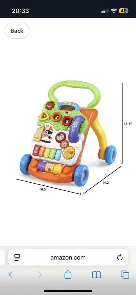 Photo of Baby push along walker (West Hampstead NW6) #1